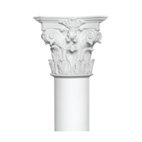 Plaster columns